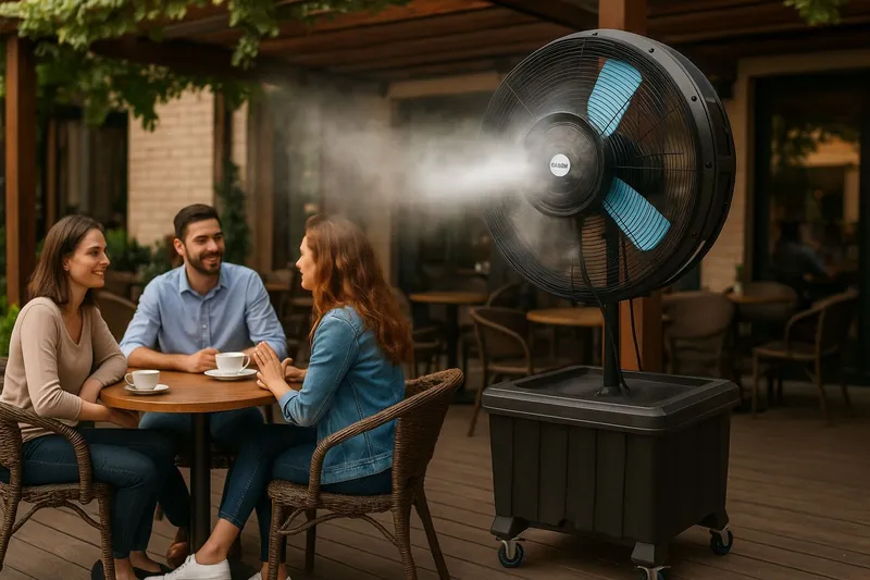 Air cooler промышленный вентилятор — фото 4