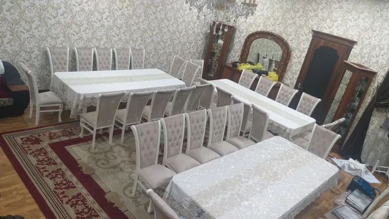 Туй ва маросимлар учун стол-стул, чиннилар ижараси — фото 7