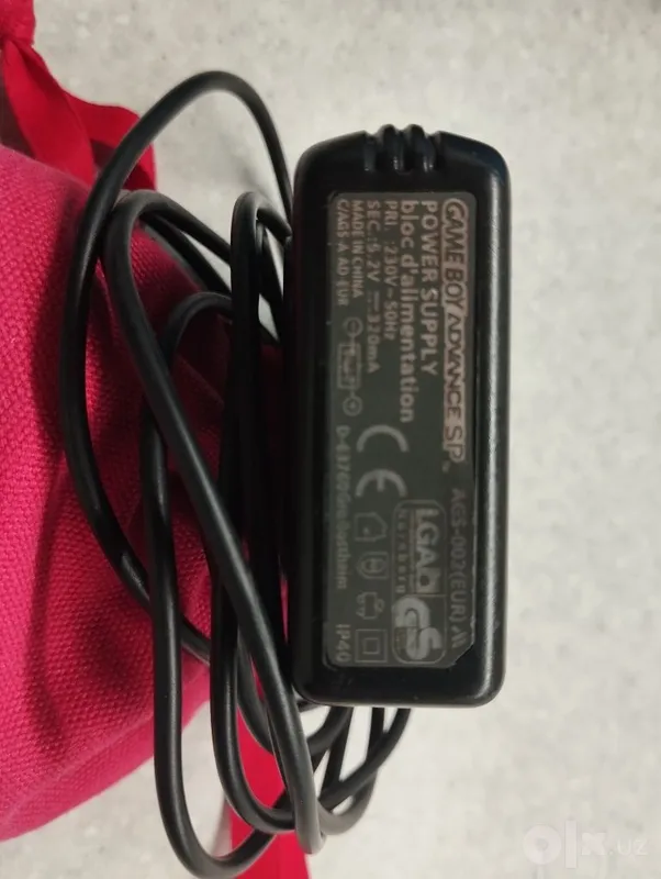 Gameboy Advance SP o‘yin pristavkasi uchun quvvat bloki 1 Gameboy Advance SP o‘yin pristavkasi uchun quvvat bloki 1
