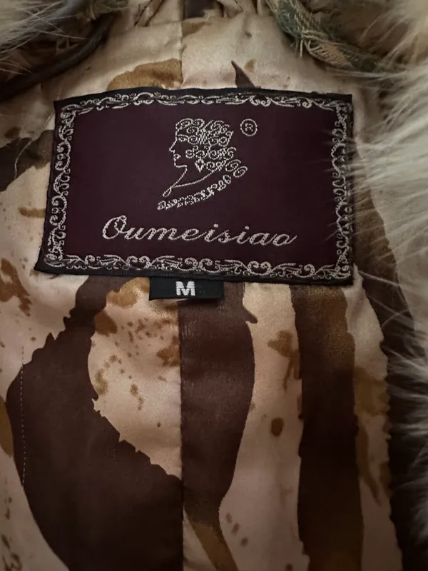 Продается стильная женская шубка бренда Oumeisiao 3