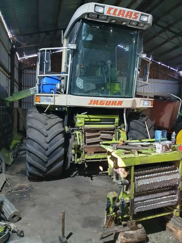 2000 yil Claas Jaguar 860 kombayn Ukraina'dan