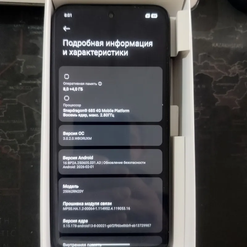 REDMI 15, 8+8 OPERATIVKA,256 GB XOTIRA, Ideal Holda — фото 4