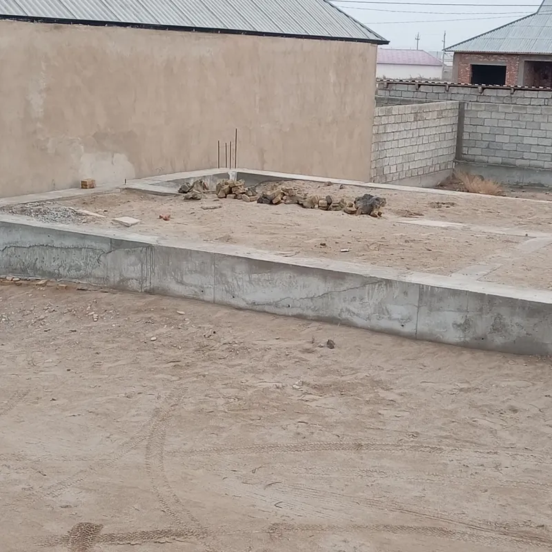 Uchastka yer fundament qurilgan 5 Uchastka yer fundament qurilgan 5