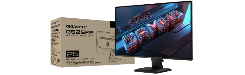 Gigabyte - 25" GS25F2-EK IPS, 200 Гц, 1 мс, FHD (1920x1080), HDMI, DP 2 Gigabyte - 25" GS25F2-EK IPS, 200 Гц, 1 мс, FHD (1920x1080), HDMI, DP 2