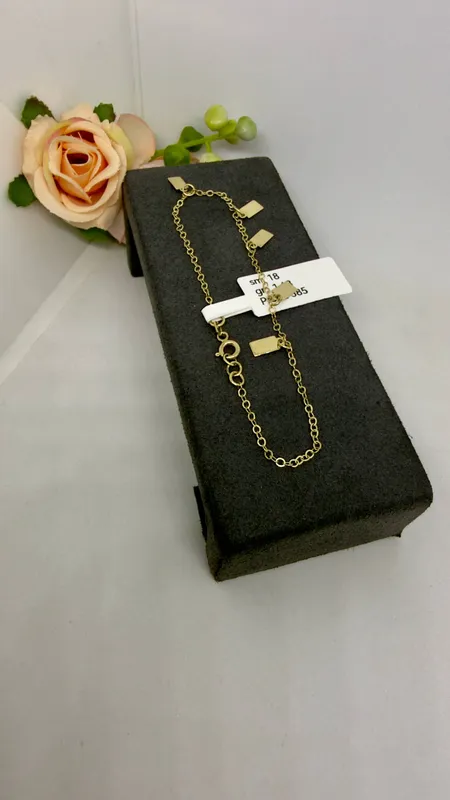 Braslet 585 proba uzunligi 18 sm