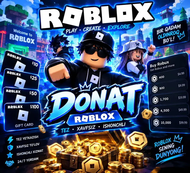 Roblox donat xizmati Roblox donat xizmati