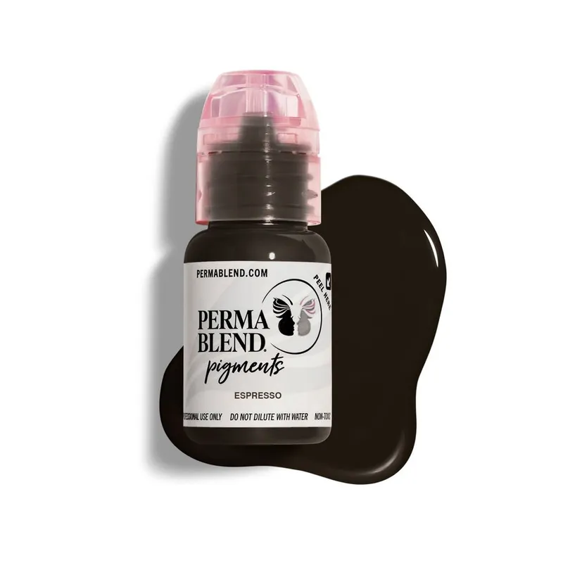 Perma Blend Пигмент для татуажа бровей "Espresso" 15 мл. 2