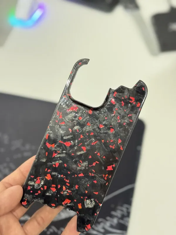 Chehol iPhone 14 pro max ga natural carbon case — фото 1