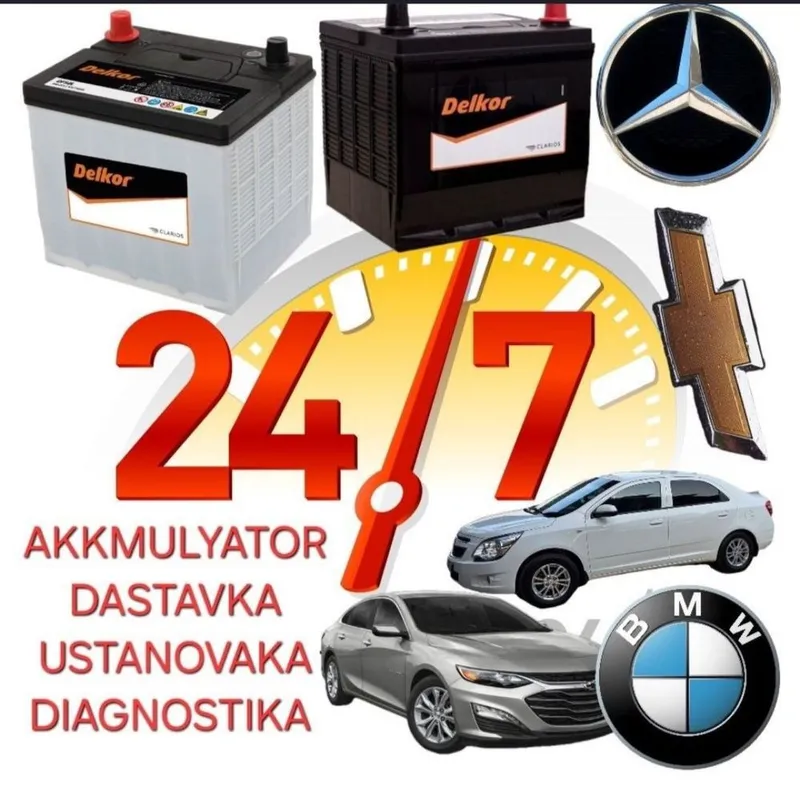 Akkumlyator Akumlator Gm Elektro Istalgan turdagi avtomobillarga