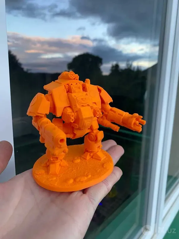 3D-chop etilgan Warhammer figurasi 4 3D-chop etilgan Warhammer figurasi 4