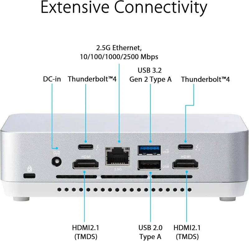 Mini PC Мини Пк ASUS NUC 14 Pro+ Core Ultra 9 185H 96GB DDR5 1TB SSD 6 Mini PC Мини Пк ASUS NUC 14 Pro+ Core Ultra 9 185H 96GB DDR5 1TB SSD 6