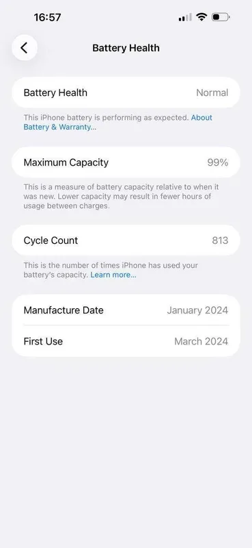 Iphone 15 pro max 99% 4