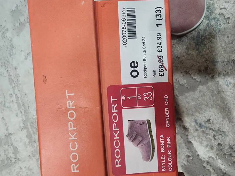 Ботинки Rockport 33 рвзмер. Натуральная кожа. — фото 4