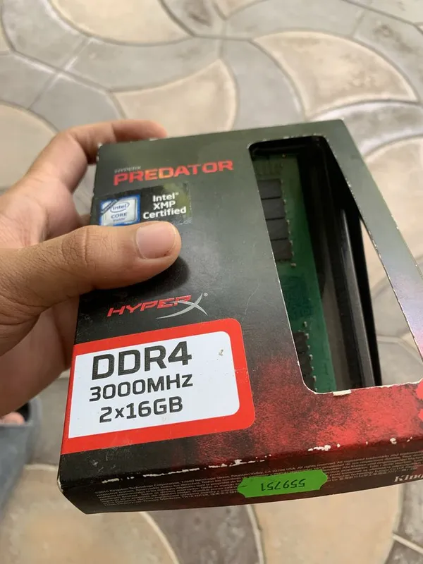 Оперативная память HyperX ddr4 16gb 3000mhz