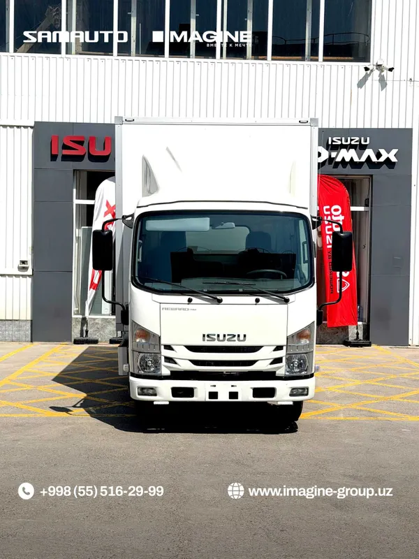 "ISUZU NMR77H" shassisi negizidagi izotermik furgon 1