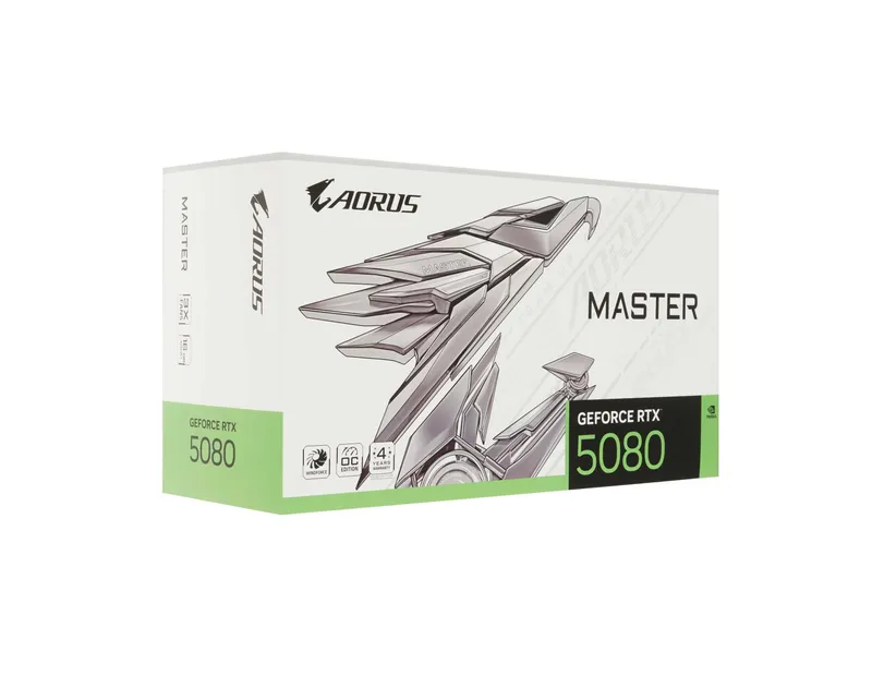 - Видеокарта Gigabyte RTX 5080 AORUS MASTER ICE 16GB GDDR7 4 - Видеокарта Gigabyte RTX 5080 AORUS MASTER ICE 16GB GDDR7 4