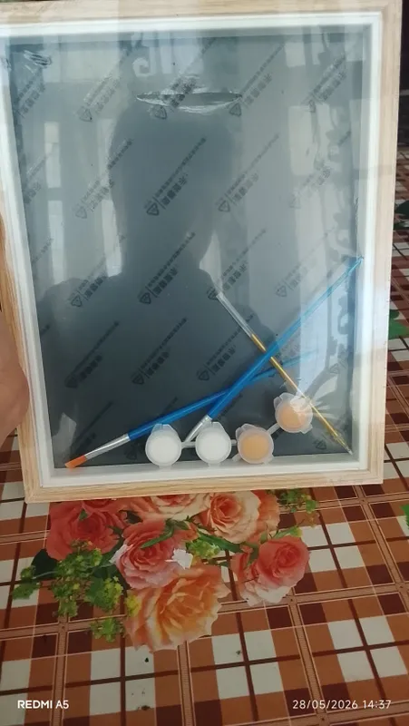 Baxtli kunlar uchun ramkali estalik Baxt muhri