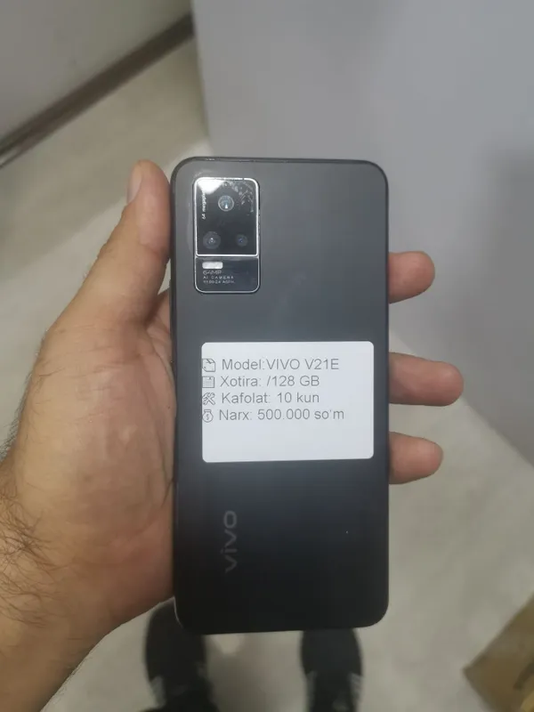 Vivo v21e 128gb ekran almashgan Vivo v21e 128gb ekran almashgan