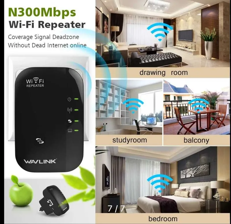 WAVLINK Беспроводной ретранслятор Wi-Fi 300 Мбит/с — фото 3
