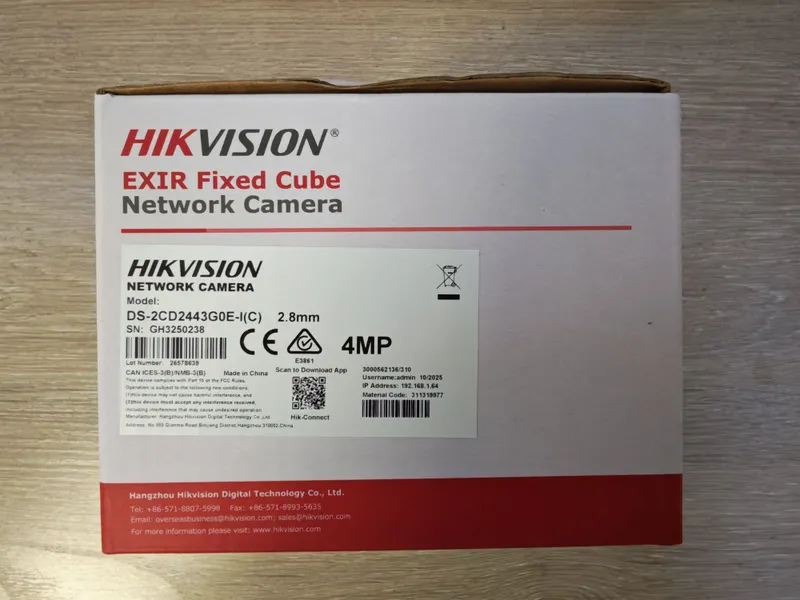 Продаются обсалютно новые камеры HIKVISION DS- 2CD2443GOE-I(C) 2,8mm 2 Продаются обсалютно новые камеры HIKVISION DS- 2CD2443GOE-I(C) 2,8mm 2