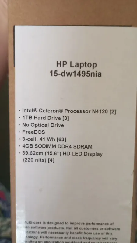 Hp Intel Celeron N4120 — фото 2