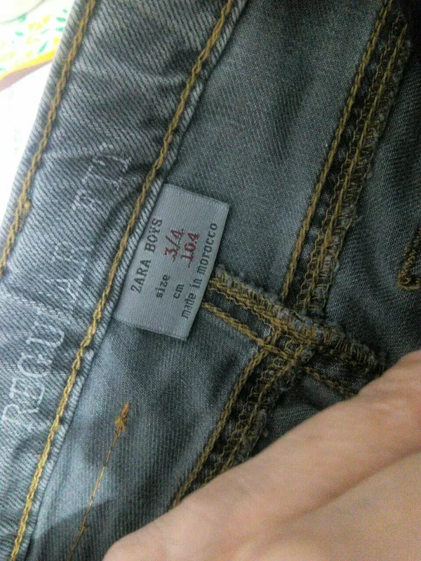 Zara Boys джинсы на 3-4года, люкс, Марокко! 2