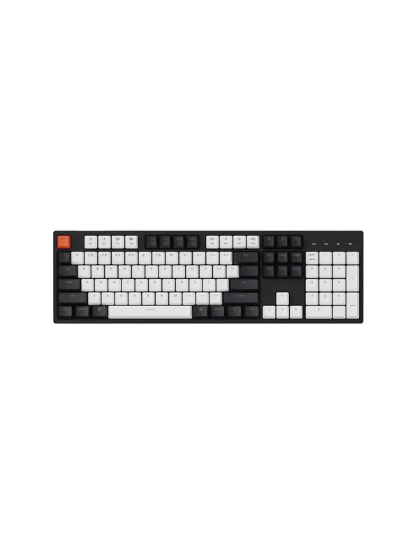 Игровая механическая клавиатура Keychron C2 104 Key Gateron G PRO Red, HOTSWAPP, White LED, C2G1 — фото 2