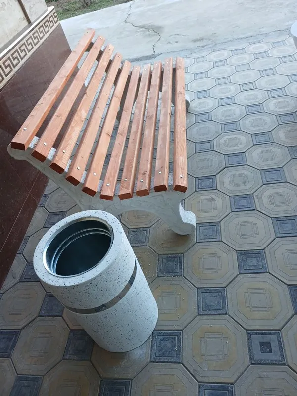Miramirni kashpo' tuvak skameyka urna xaytech uslubda yasaladi — фото 6