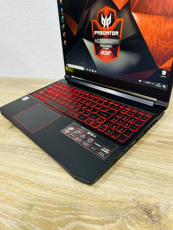 ACER Nitro Core i5-10Gen+RTX3050Ti Топовый Геймерский ноутбук — фото 2