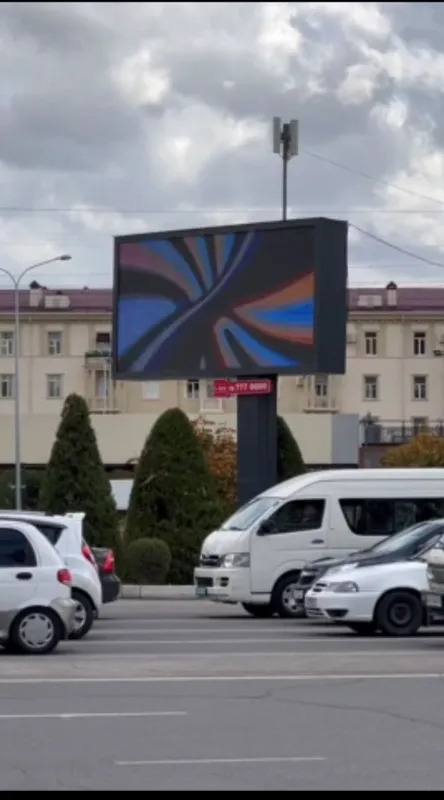 Led ekranda tashqi reklama/Наружная реклама в Бухаре/Лед экранда рекла — фото 5