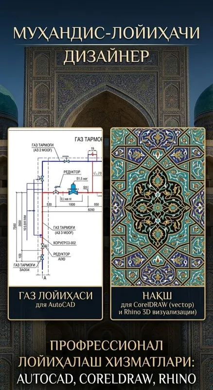 Чертежи AutoCAD / 3D моделирование Rhino / Вектор в CorelDRAW