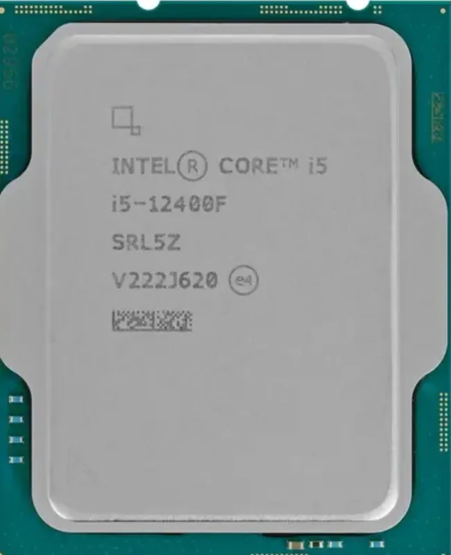 Intel-Core i5 - 12400F, 2.7 GHz, 18MB, oem, LGA1700, Alder Lake