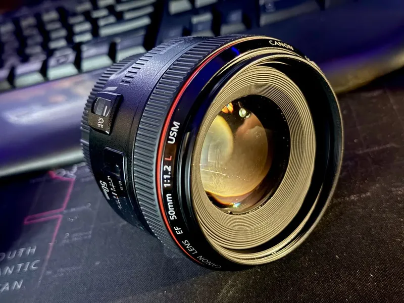 Canon EF 50 mm 1.2