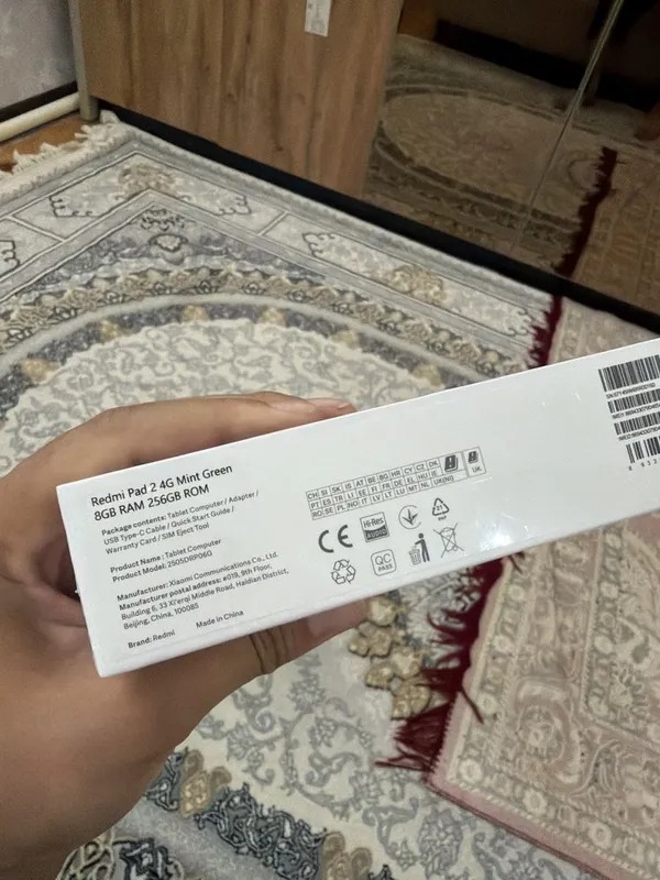 Redmi Pad 2 4G 256GB satiladi taza ashilmagan 2