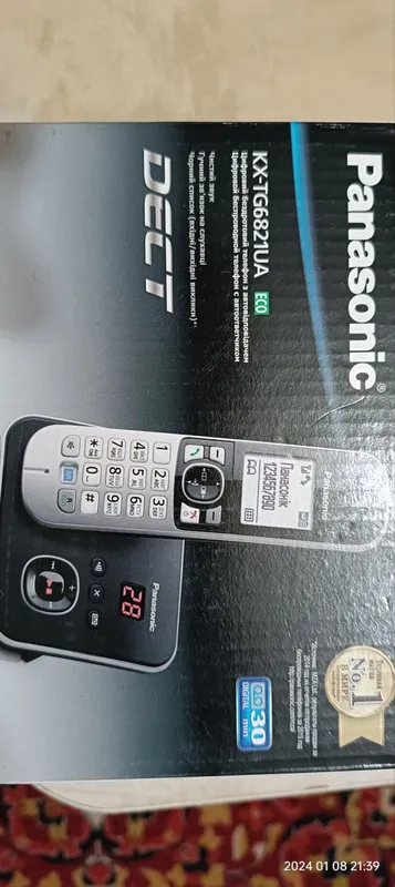 Радиотелефон Panasonic KX-TG6821UA 2
