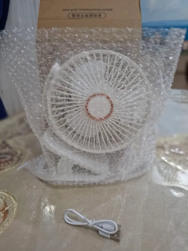 Mini Ventilator Stol Ustiga Quyiladigan Qisqichli — фото 2