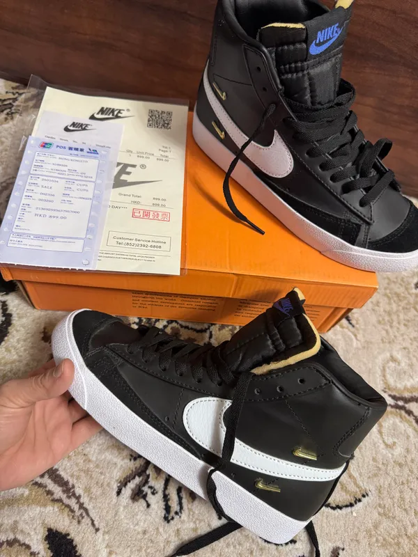 Nike Blazer qora yangi krossovkalar 2 Nike Blazer qora yangi krossovkalar 2