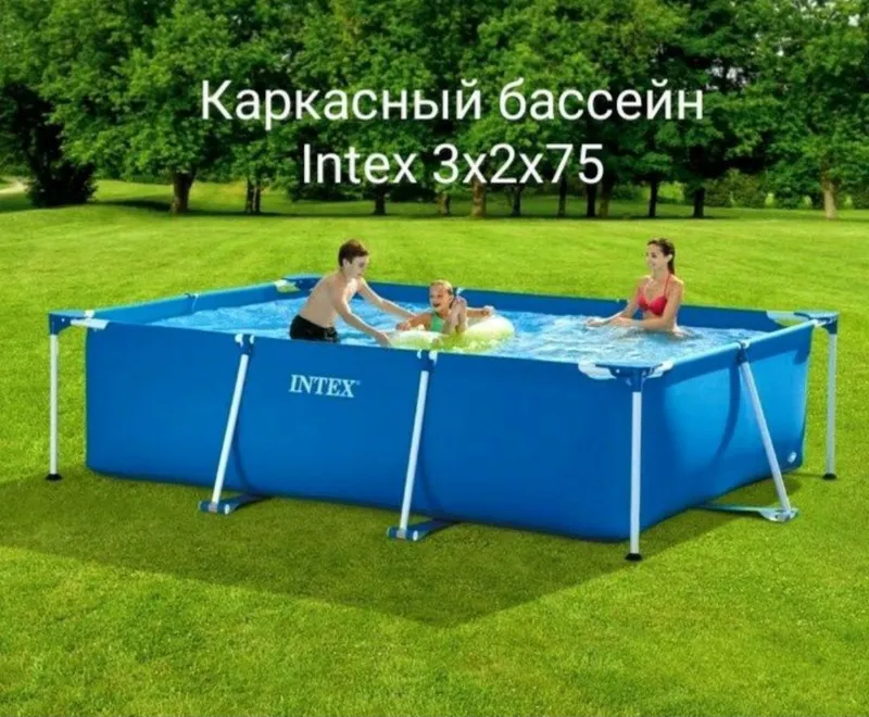 Каркасные бассейны Intex 3x2 доставка есть — фото 2