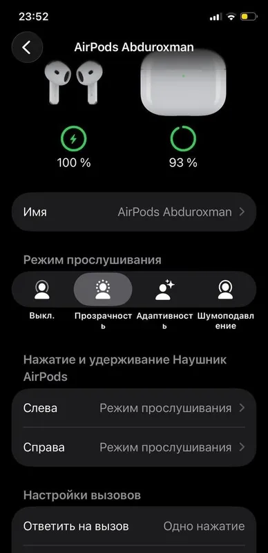 Airpods 4 ANC. Xolati yangi original 7 Airpods 4 ANC. Xolati yangi original 7