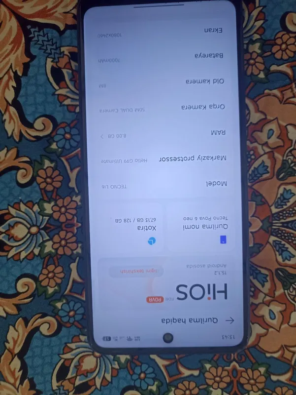 Tecno Pova 6 Neo обмен 3 Tecno Pova 6 Neo обмен 3