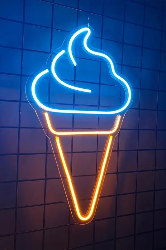 Let Neon Bukva Banner — фото 3