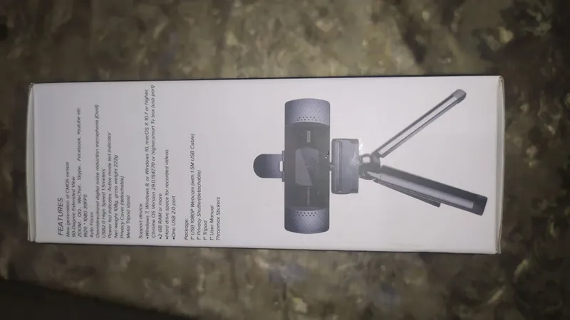 Webcamera stream uchun ovoz va vidiyoga oladi 1080p — фото 3