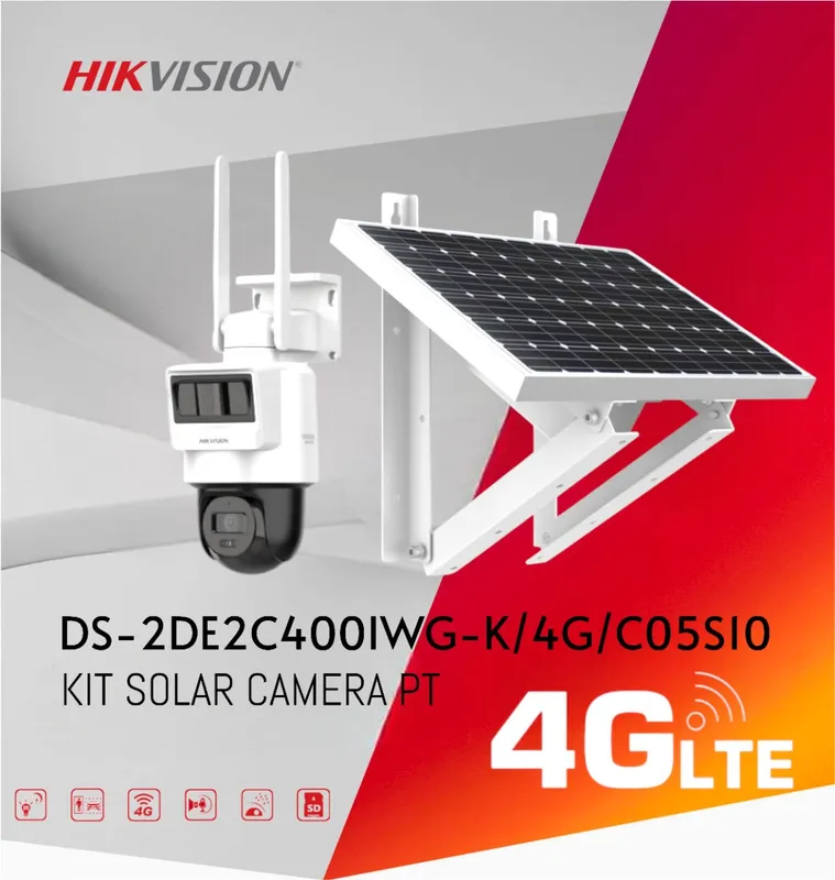 Quyosh panelli kamera Hikvision Mini PT 4MP kamera 3 Quyosh panelli kamera Hikvision Mini PT 4MP kamera 3