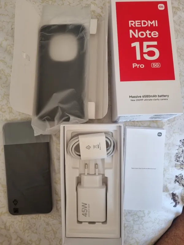 Redmiy note 15 pro 5G. 8/256 GB ochildi karobkada 3kun boʻldi ochilgan 5 Redmiy note 15 pro 5G. 8/256 GB ochildi karobkada 3kun boʻldi ochilgan 5