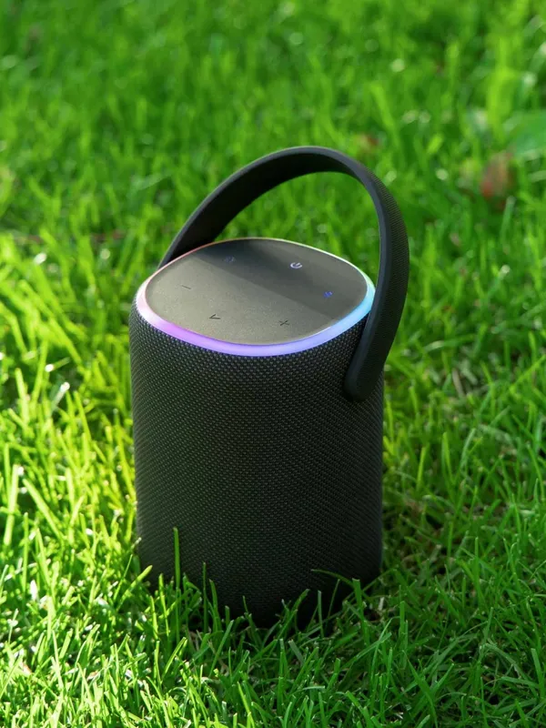 Портативная беспроводная колонка 2E SoundXDrum, 50Вт, Bluetooth, RGB, Black — фото 4