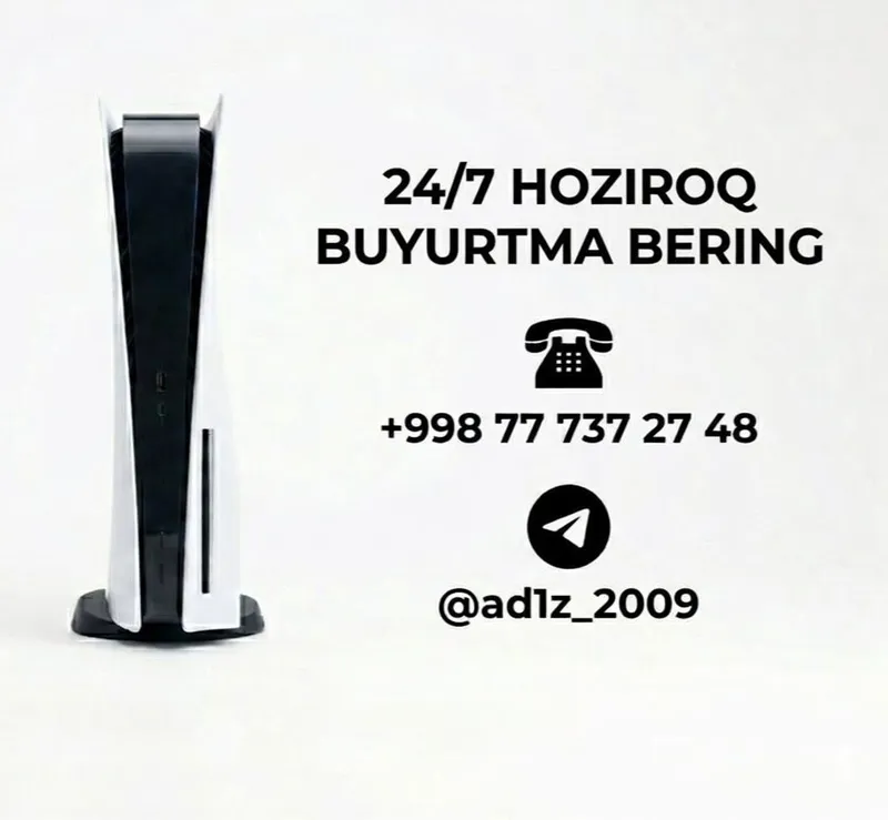 PS5 prokat arenda (Yetkazib berish bor) 24/7