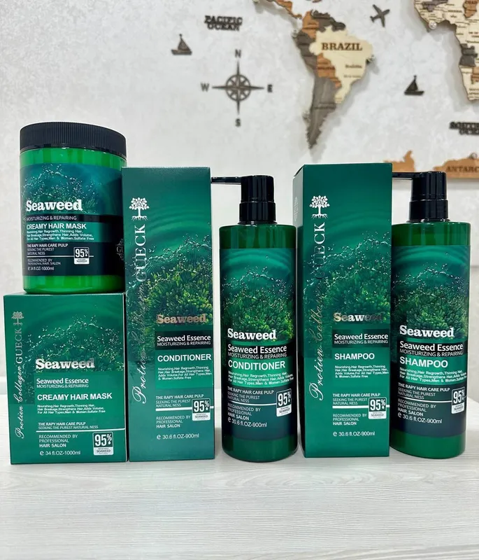 Keratine queen Seaweed шампун 900 мл Англия технологияси Хитой