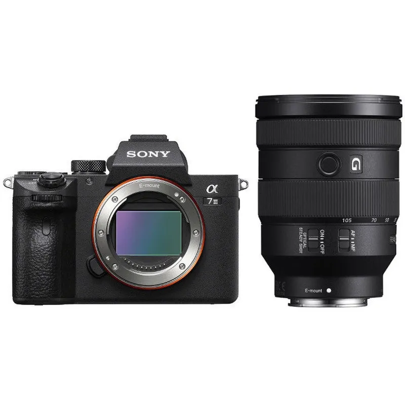 Sony A7 III 24-105mm F4 G OSS komplekt | iphone