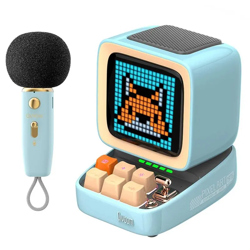 Divoom Ditoo 5 mic Караоке, калонка, мини комп.
