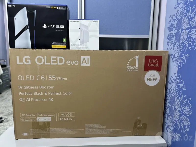 Playstation 5 Pro 2TB/LG C6 55 RLA/PS5 Disc Drive 3in1 1 Playstation 5 Pro 2TB/LG C6 55 RLA/PS5 Disc Drive 3in1 1